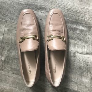 ASOS nude blush loafers